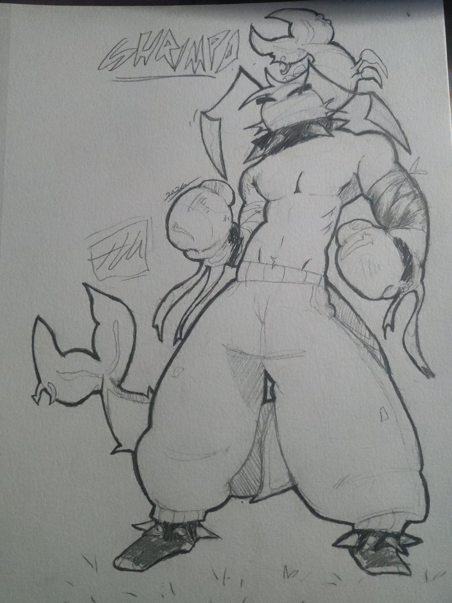 Fighter Shrimpo. #dandysworld #dandysworldart #dandysworldfanart