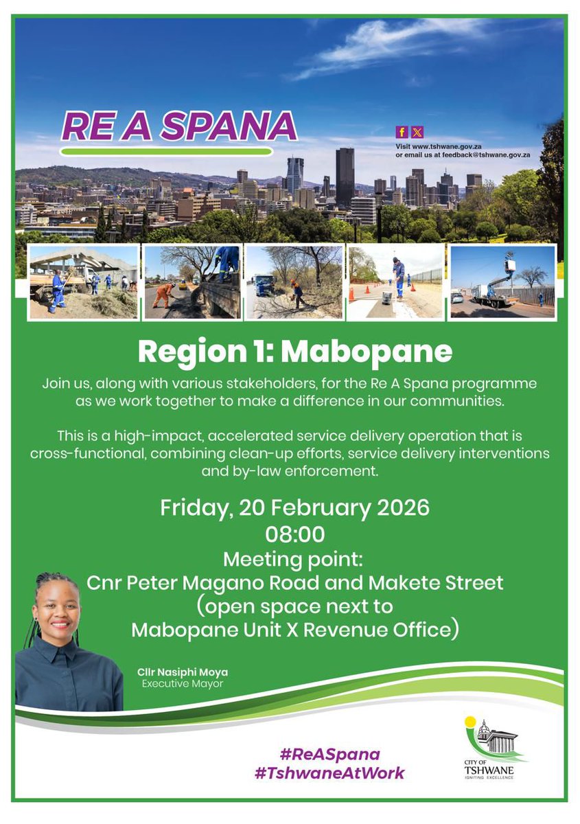 City of Tshwane tweet media