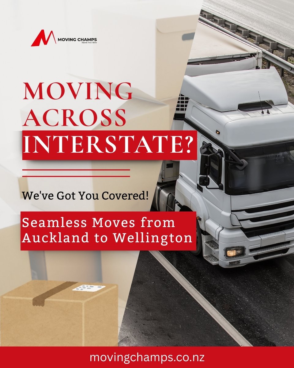 MovingChampsNZ's tweet image. 🚛 Moving across New Zealand? We’ve got you covered! 🇳🇿📦

From Auckland to Wellington, we make interstate moves smooth, safe, and stress-free. No hassles. No heavy lifting for you. Just seamless relocation done right. 💪✨

#MovingChamps #InterstateMove #AucklandToWellington