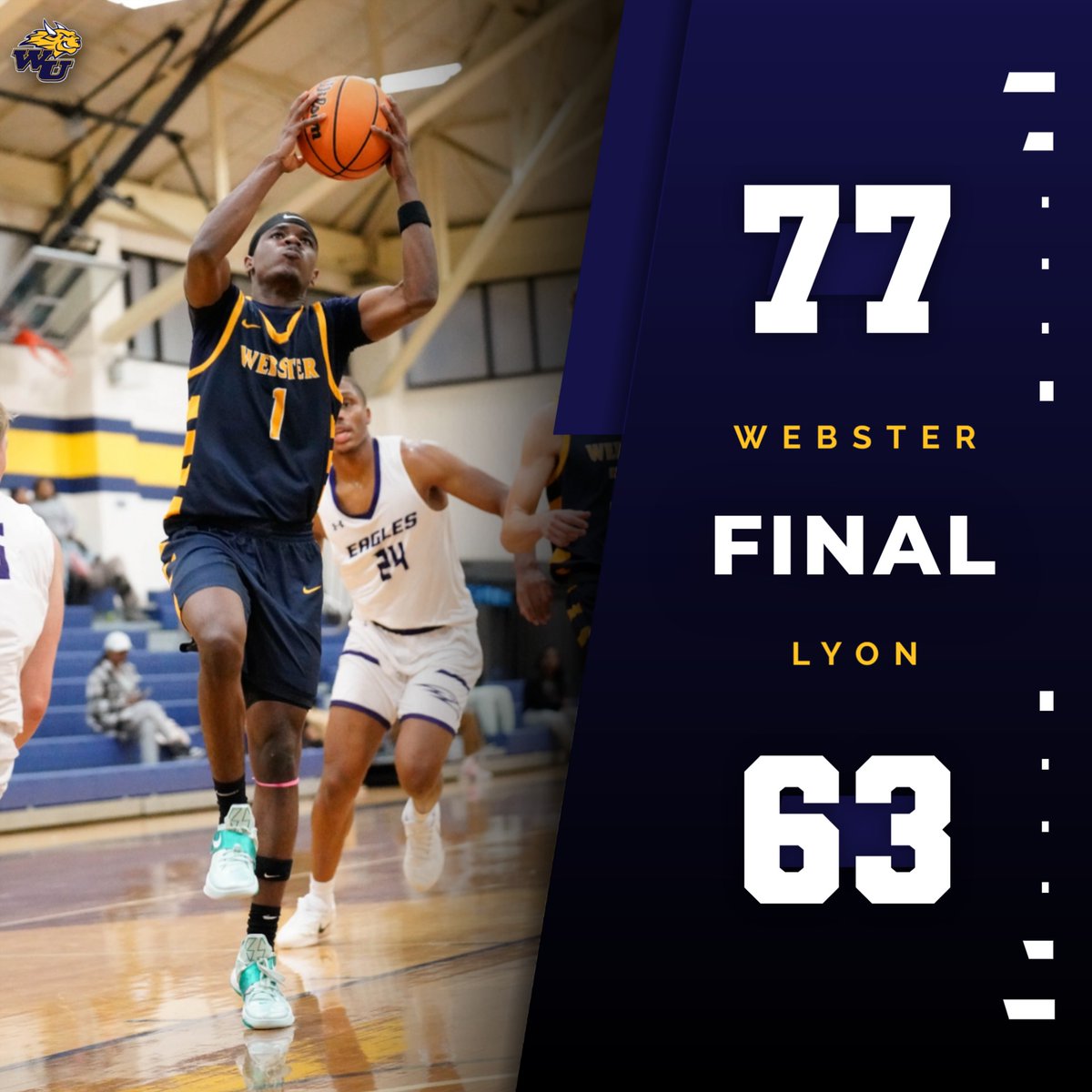 Webster U. Athletics tweet media