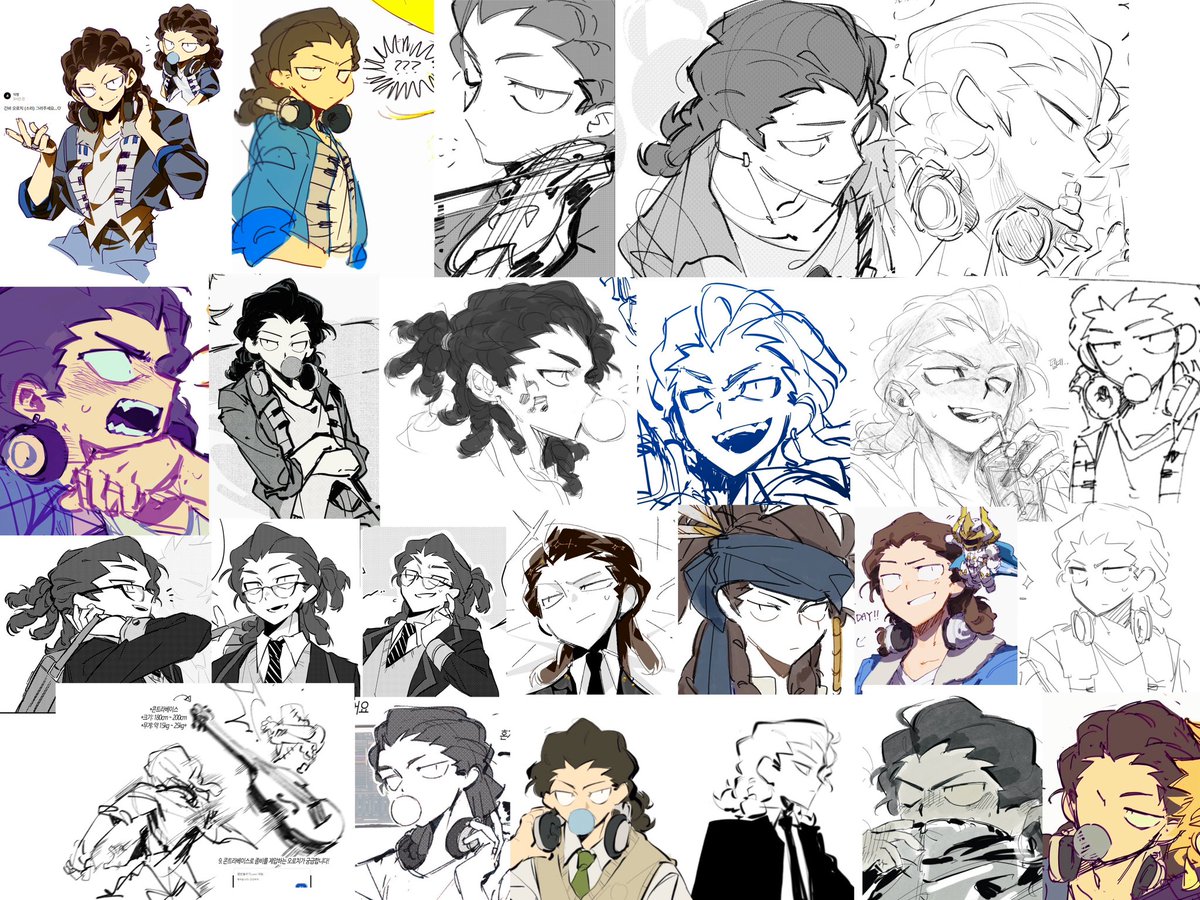 얘를 이렇게까지 진심으로 그리고 있을줄은 몰랐는데