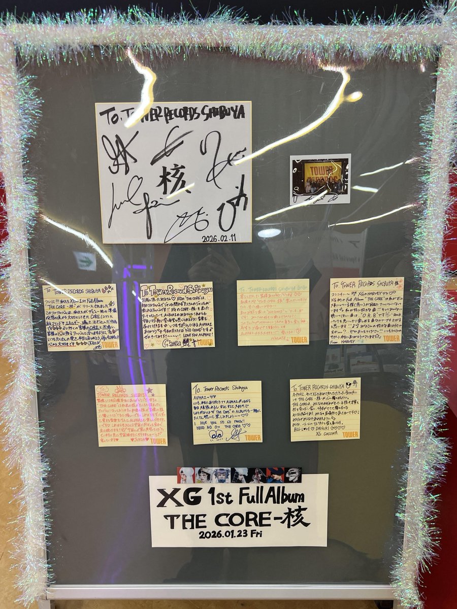 タワ渋XG】 ／ #XG FUJI ROCK FESTIVAL'26 初出演決定おめでとうござい