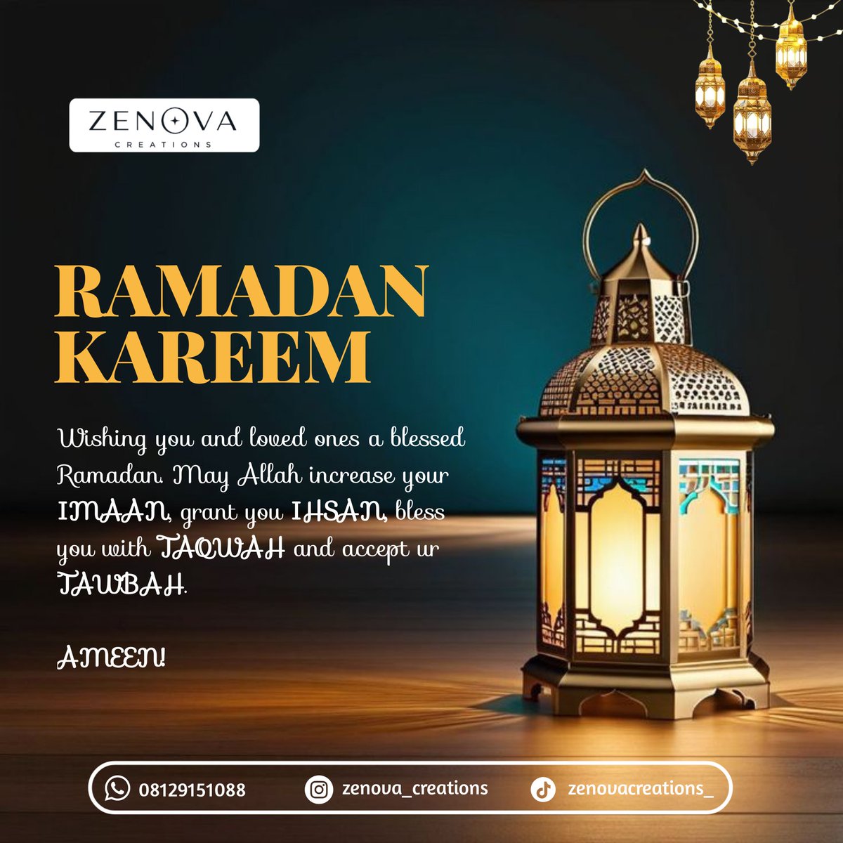 RAMADAN KAREEM✨️🌙