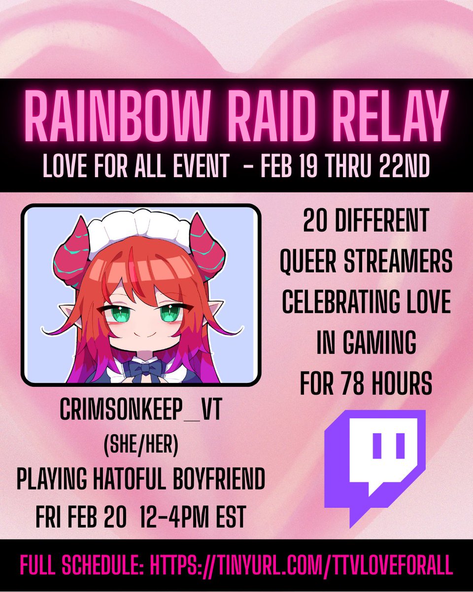 TheRainbowRaidRelay tweet media