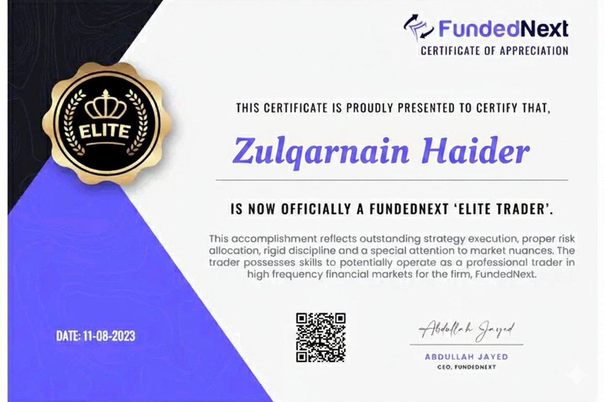 Getting funded with  <a href="/FundedNext/">FundedNext</a> honestly feels unreal.
All the discipline, patience, and hard work finally paid off.
This journey taught me consistency, mindset, and trust in my process.
Grateful for the opportunity.
<a href="/rex_singh69783/">Rex</a> <a href="/MSTARROHIT/">Rohit Kumar</a>
#fundedtrader  #ForexTrader