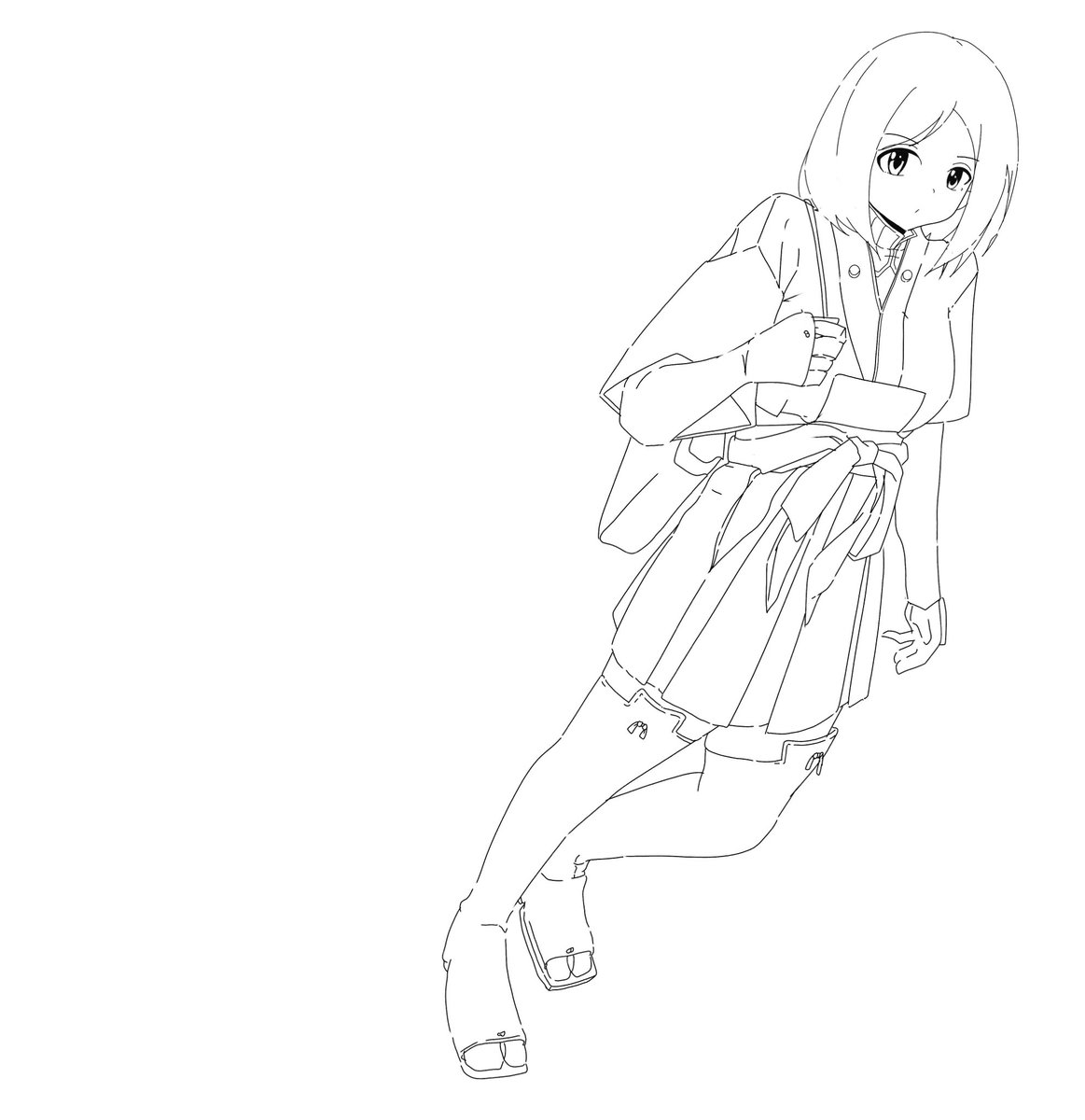 この手の立ち絵をキャラ載せとは言え、一時間前後で迷いなくペンを