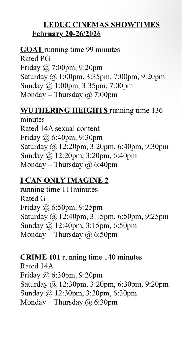 Leduc Cinemas tweet media