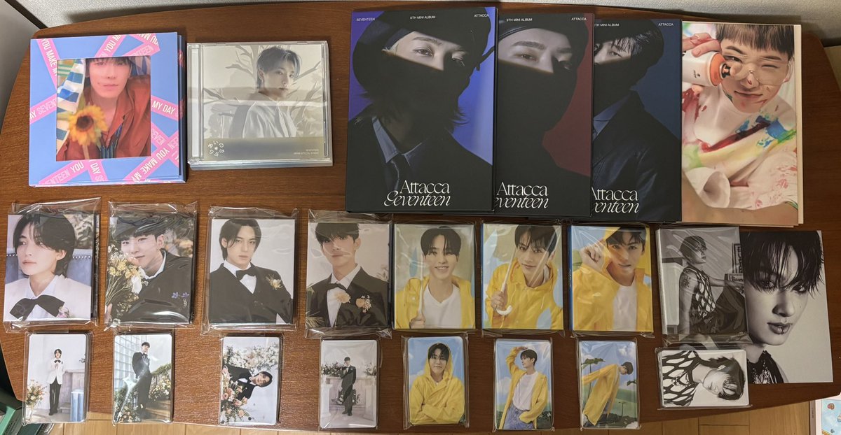 SEVENTEEN セブチ トレカ 交換 買取 過去トレカ ラキドロ 特典 共同