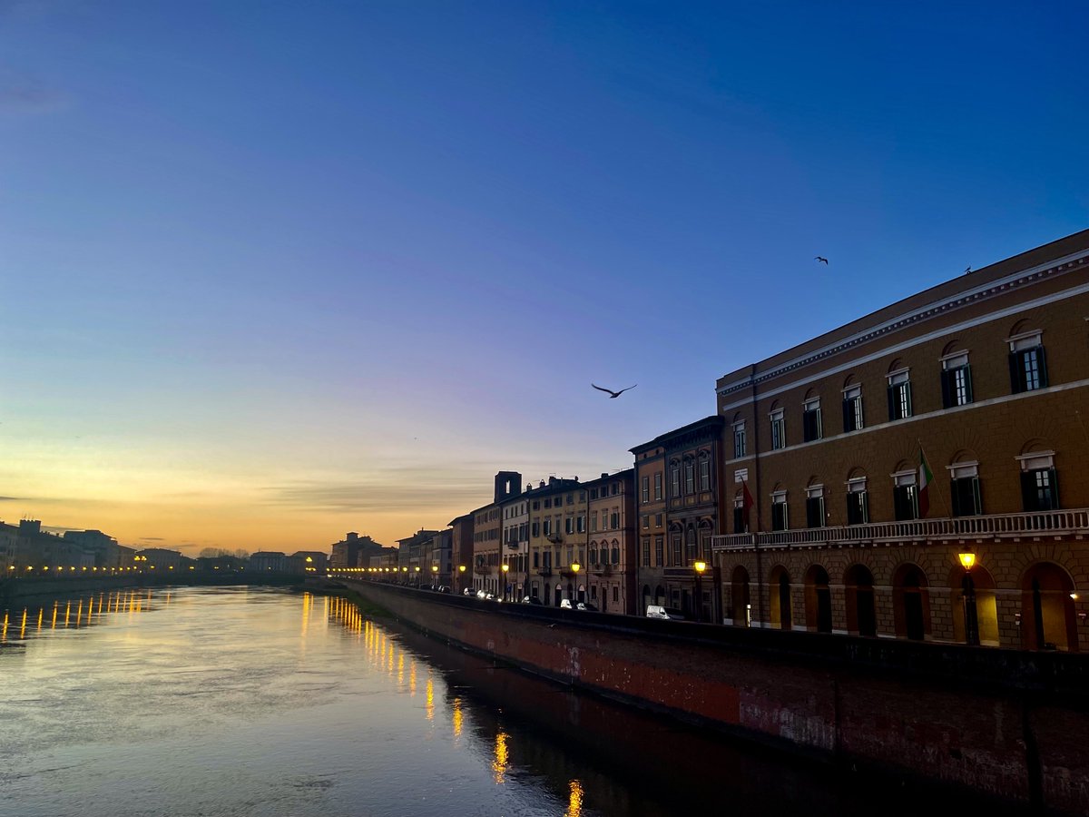 enzomazza's tweet image. ##earlyrunning Pisa