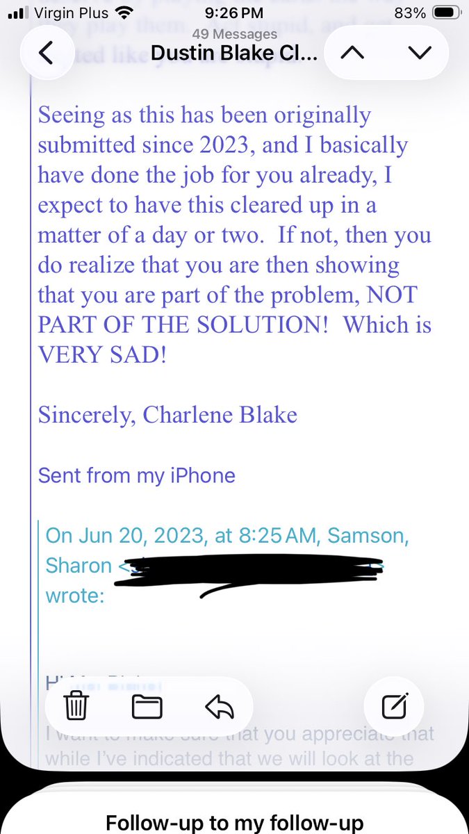Charlene Blake tweet media