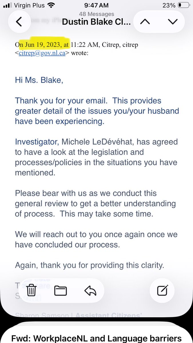 Charlene Blake tweet media