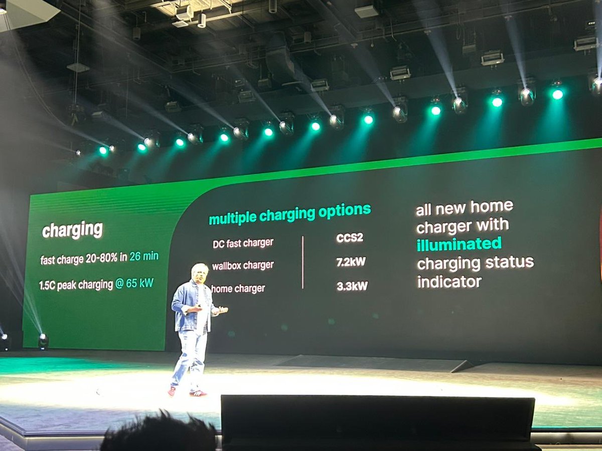 AckoDrive's tweet image. 3 charging options to choose from - CCS2 fast charging, 7.2 kW wall box and 3.3 kW home charger #PunchEV @TataMotors @Tataev