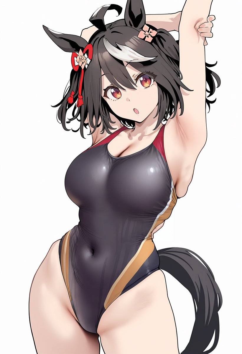 SukiT96926's tweet image. ｷﾀ #AIart #umamusume