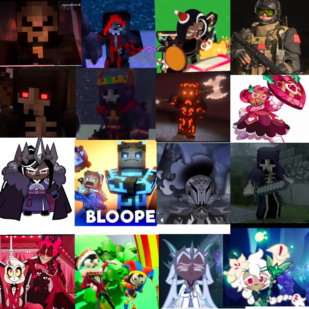 Purplecabb668's tweet photo. So... what do you think my type in characters is? Like, what's the common thing they all have?
👀👀👀
#Rainimator  #kingapdo #songsofwar #cookierunkingdom  #cod https://t.co/EBj1jDnU2t