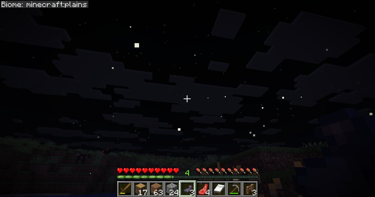 riann_pece's tweet photo. 久しぶりにマイクラ起動！
簡単に操作確認と資材集め(*'▽')
初めてホタルをみることが出来ました('ω') https://t.co/VxcGBD5TdJ