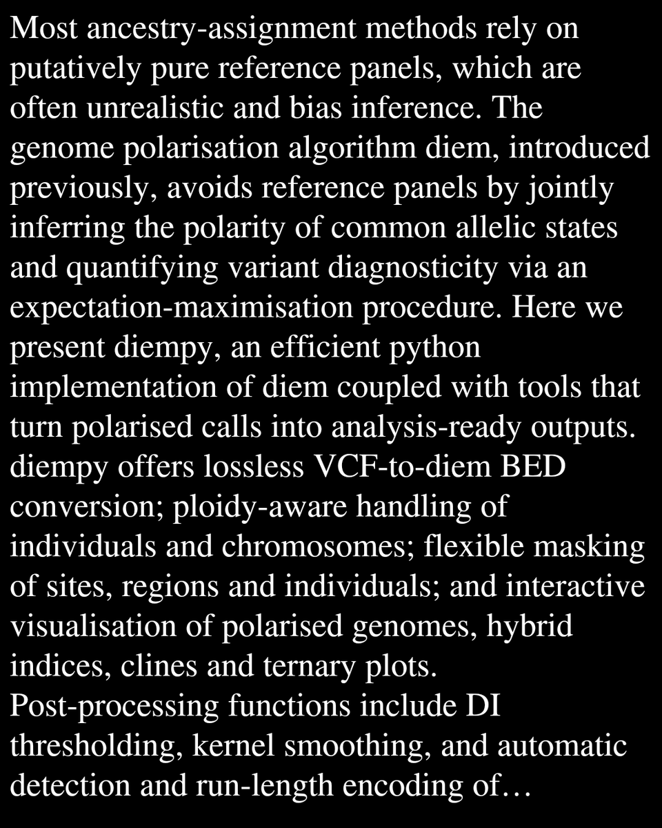 Evolutionary Biology tweet media