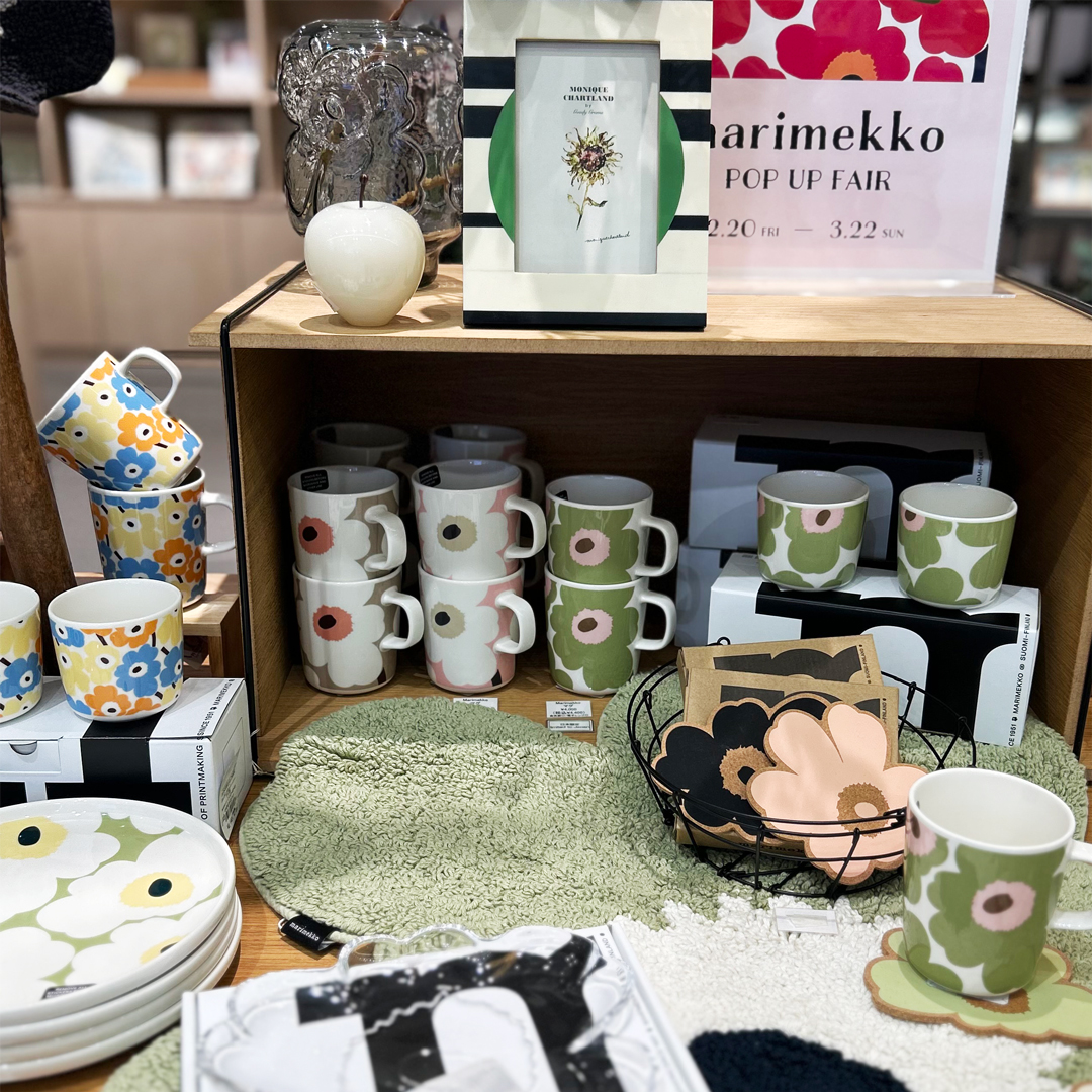 angers_kyoto's tweet image. Marimekko POP UP FAIR
2/20(金)〜3/22(日)
アンジェ門真店 

アンジェ門真店では、本日より #Marimekko POP UP FAIRを開催中です。日本限定アイテムや新生活にぴったりなバッグ、通常門真店では取り扱いのないアイテムなど種類豊富に取り揃えています。