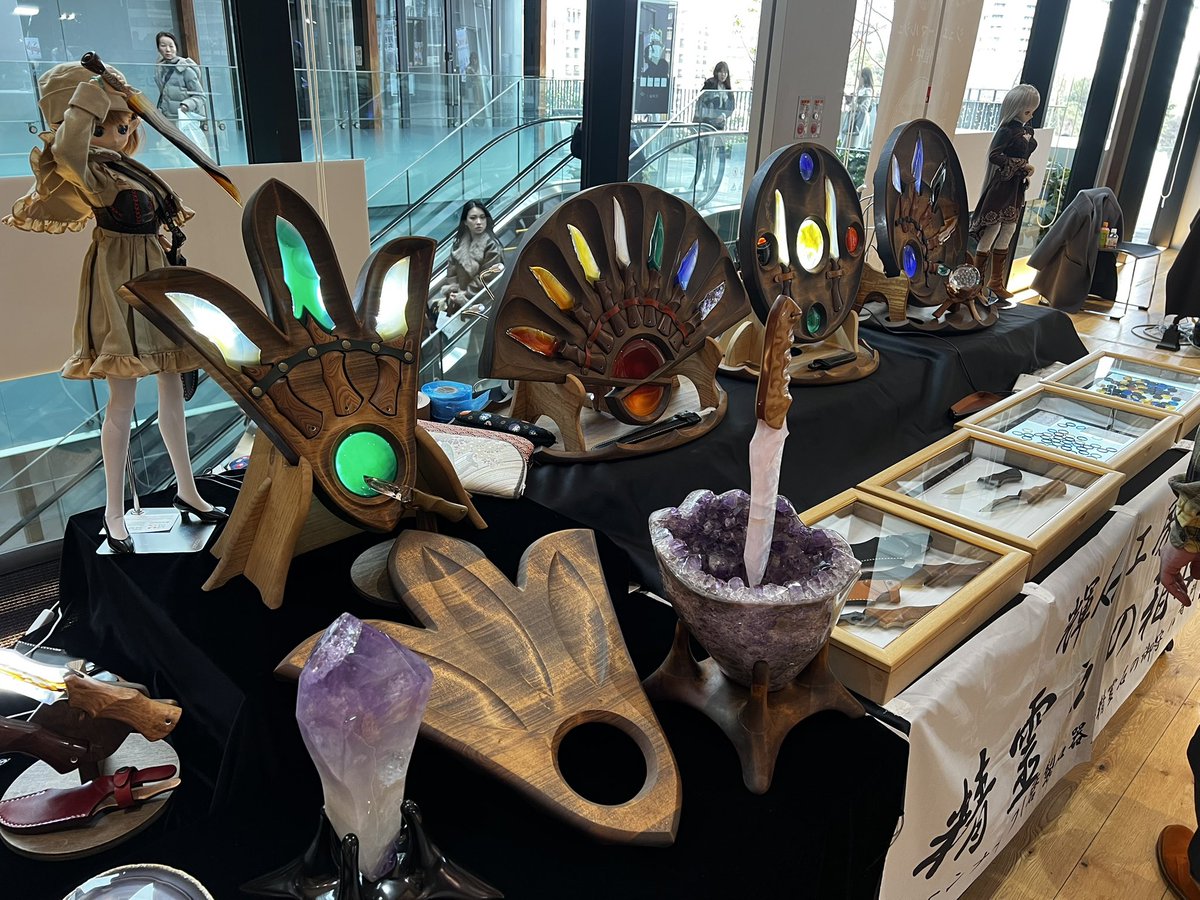 カジュアルジュエリーマルシェ1日目スタートしました。 本日クローズは