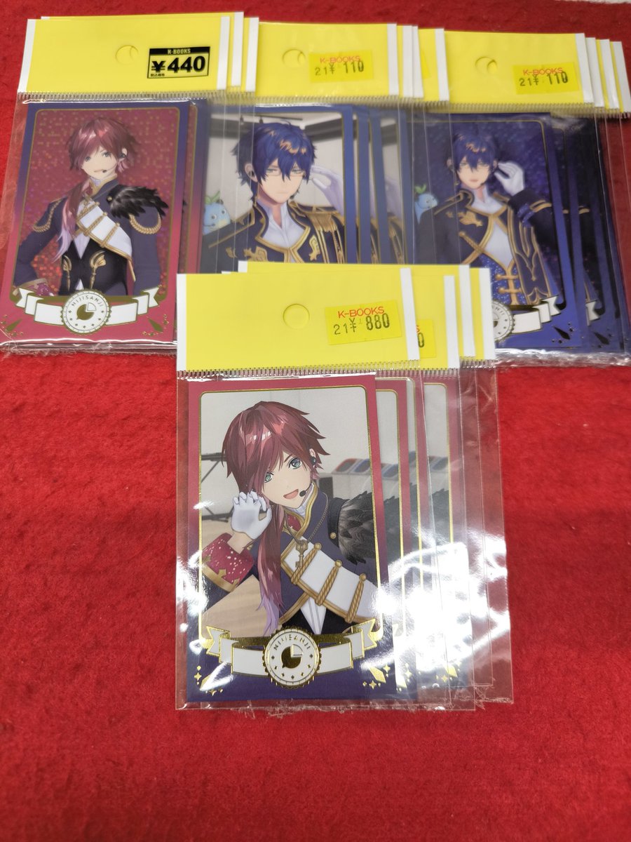 入荷情報】にじさんじ ◇共通衣装3D チェキ風カード レオス、ローレン