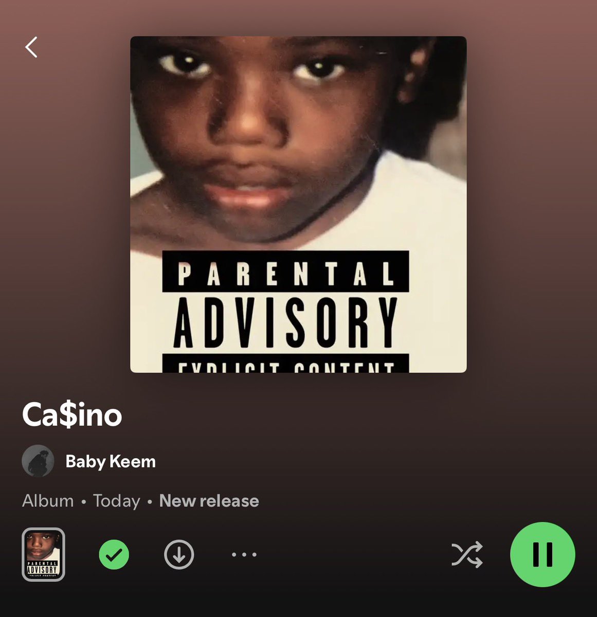 FIRST THOUGHTS ON CA$INO:

It’s insane how much Baby Keem has improved at rapping over the last 5 years, his flow, his storytelling, his personality is all 10x better now.

the production too? oh my god bro his ear for beats is absolutely insane

what a refreshing album