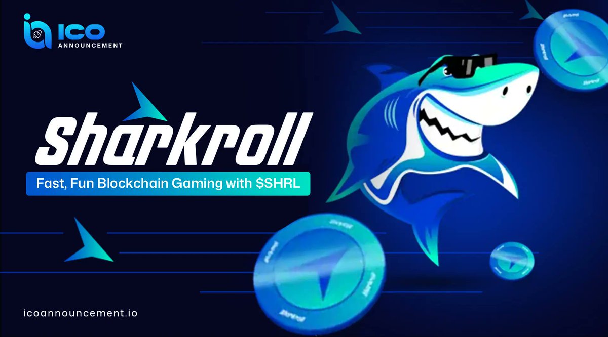ICOAnnouncement's tweet image. Discover SharkRoll: The emerging blockchain gaming platform that’s building its future step by step! 🚀

Explore More: icoannouncement.io/sharkroll-fast…

#BlockchainGaming #CryptoGaming #NFTGaming #ICO #SharkRoll #CryptoCommunity #GamingInnovation