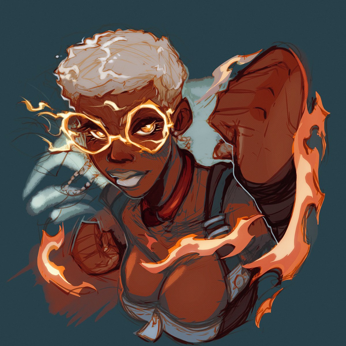 Black History Month Art Challenge
Day 10: Semiu Grier - Gachiakuta