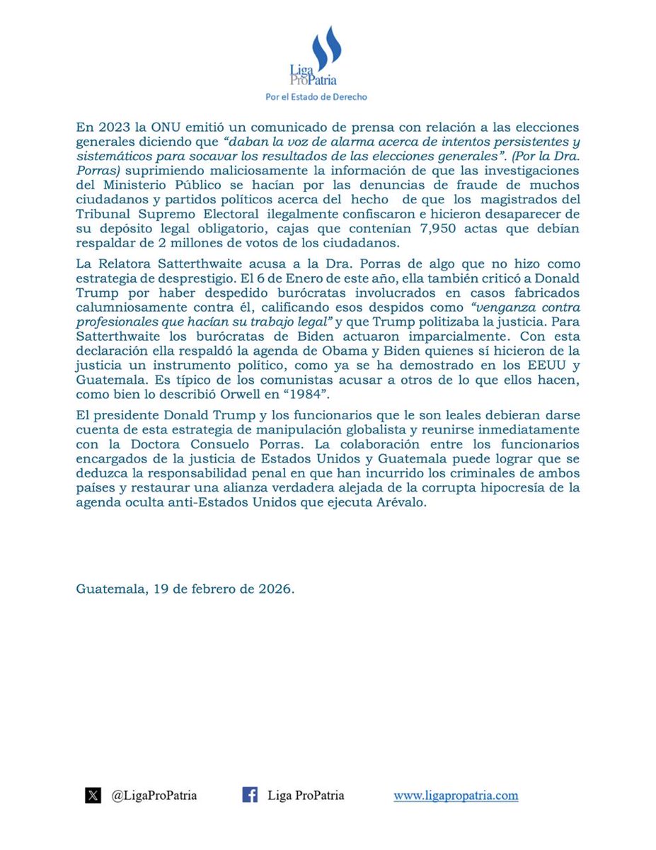 Liga ProPatria tweet media