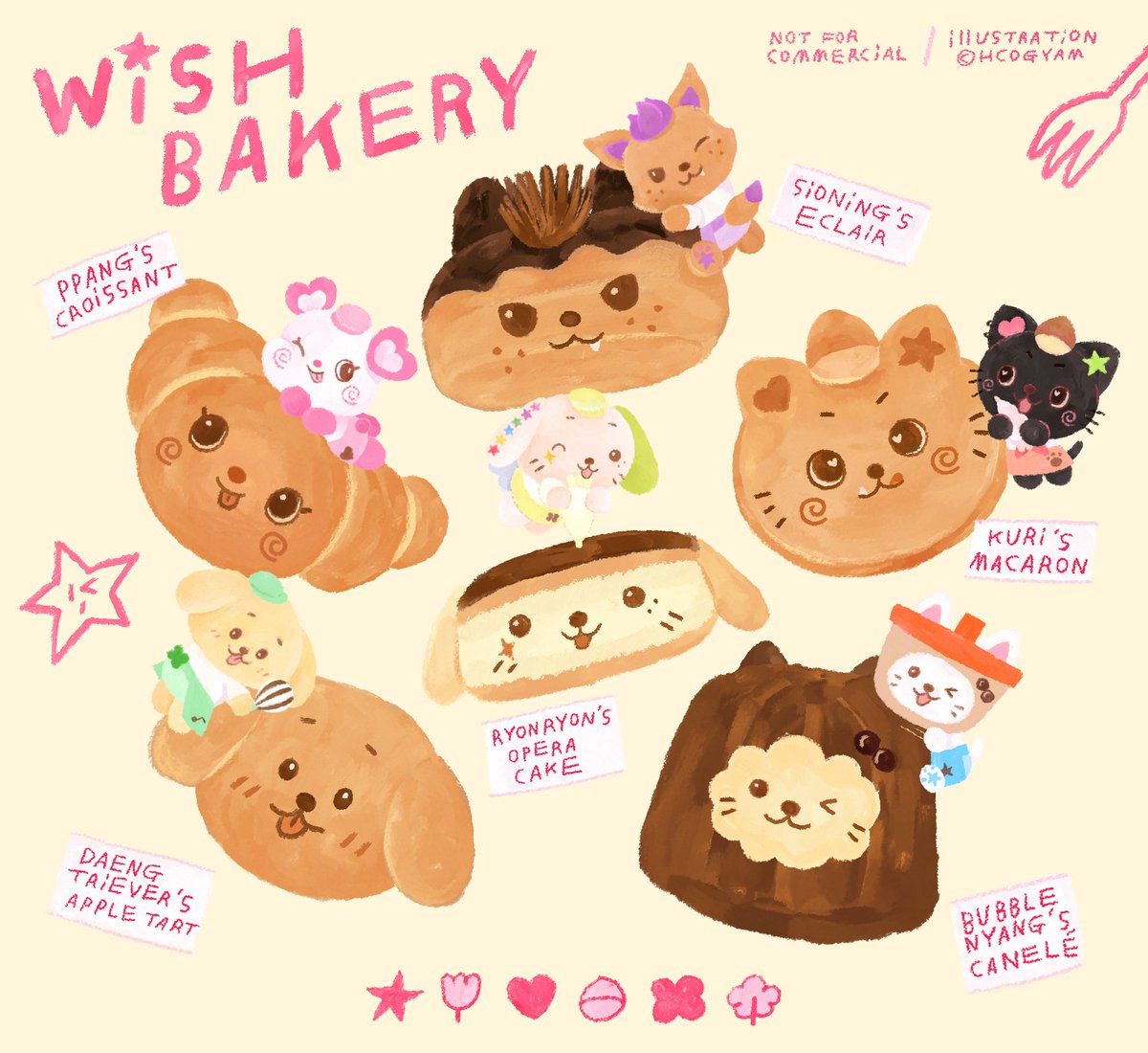 ขนมอบเสร็จแล้วคับบ พี่ ๆ รับเมนูไหนดีน้า 👨🏻‍🍳
🥯🥄ㅡ bon appétit from #wishbakery ₊˚⊹