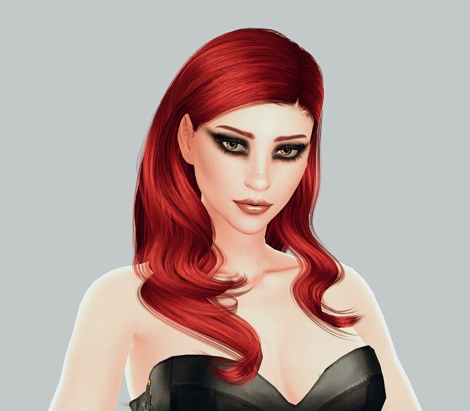 I'm jealous of my Simself's hair...

#thesims4 #ts4 #ts4cc #ShowUsYourSims