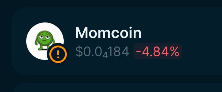 MOMCOIN tweet media