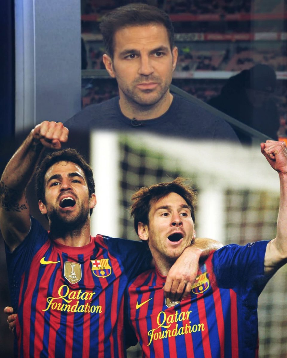 🚨🚨Cesc Fàbregas🗣️: "Messi was Messi, the only player you could never tell he couldn't do what he wanted, not even Pep Guardiola!

On my first day at Barcelona, there was a meeting. I had arrived after a 2-2 draw at the Bernabéu in the Spanish Super Cup.

The second leg was