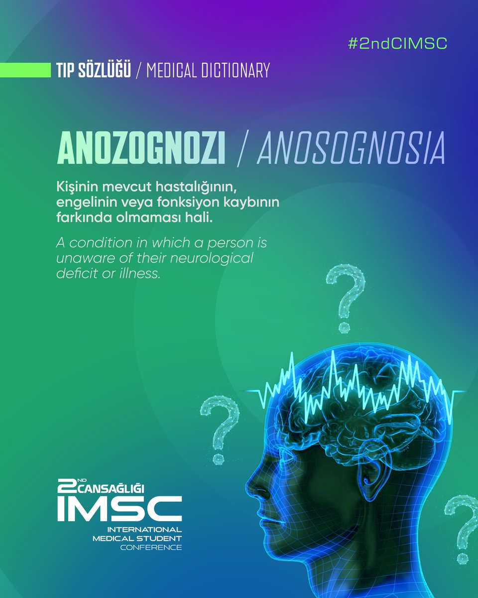 🛠Bazen sorun, sorunun farkında olmamaktır. #2ndCIMSC

🛠Sometimes the problem is not realizing there is a problem. #2ndCIMSC