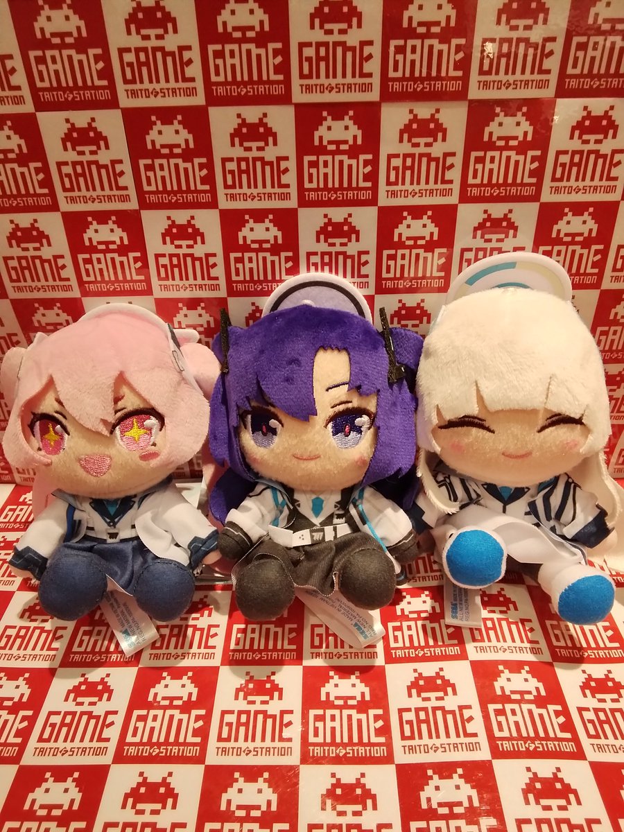 プライズ】本日新入荷！ 『 #ブルーアーカイブ #ミニぬいぐるみVol.6