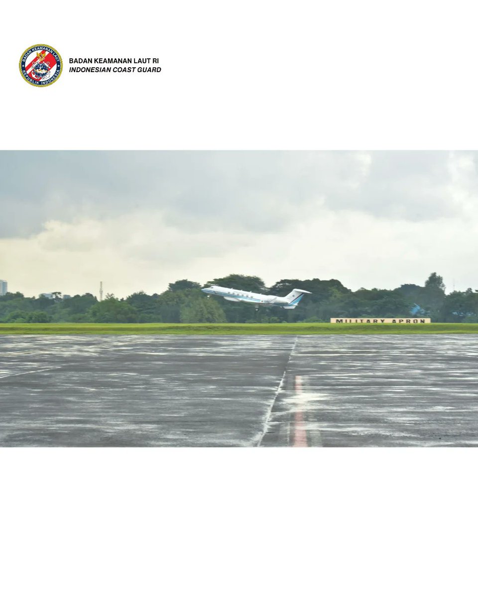 🇮🇩🇯🇵 A Japanese Coast Guard's Gulfstream V patrol aircraft landed at Halim Airport, East Jakarta, and as part of aviation recon sensors training for 🇮🇩🇲🇾🇵🇭 maritime law enforcement personnel

The aircraft also carried out a communication exercise with Indonesian Coast Guard