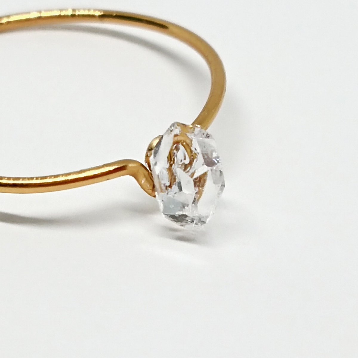 みんなの作品で寒波を乗り切ろう シンプルな一粒石 ハーキマー