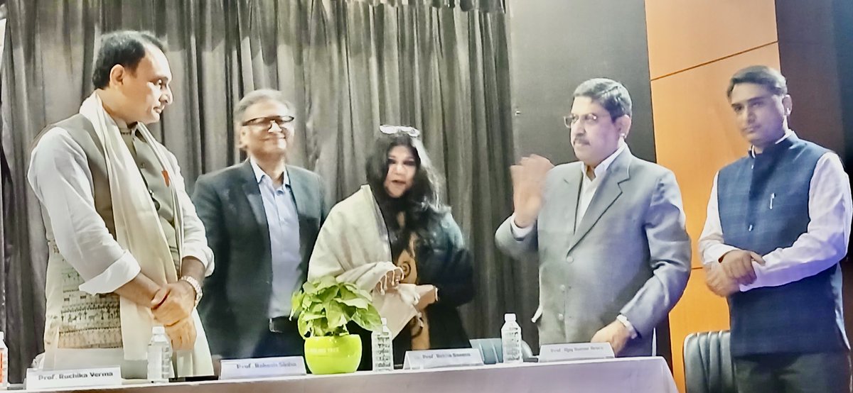 Senior Prof. Rekha Saxena tweet media