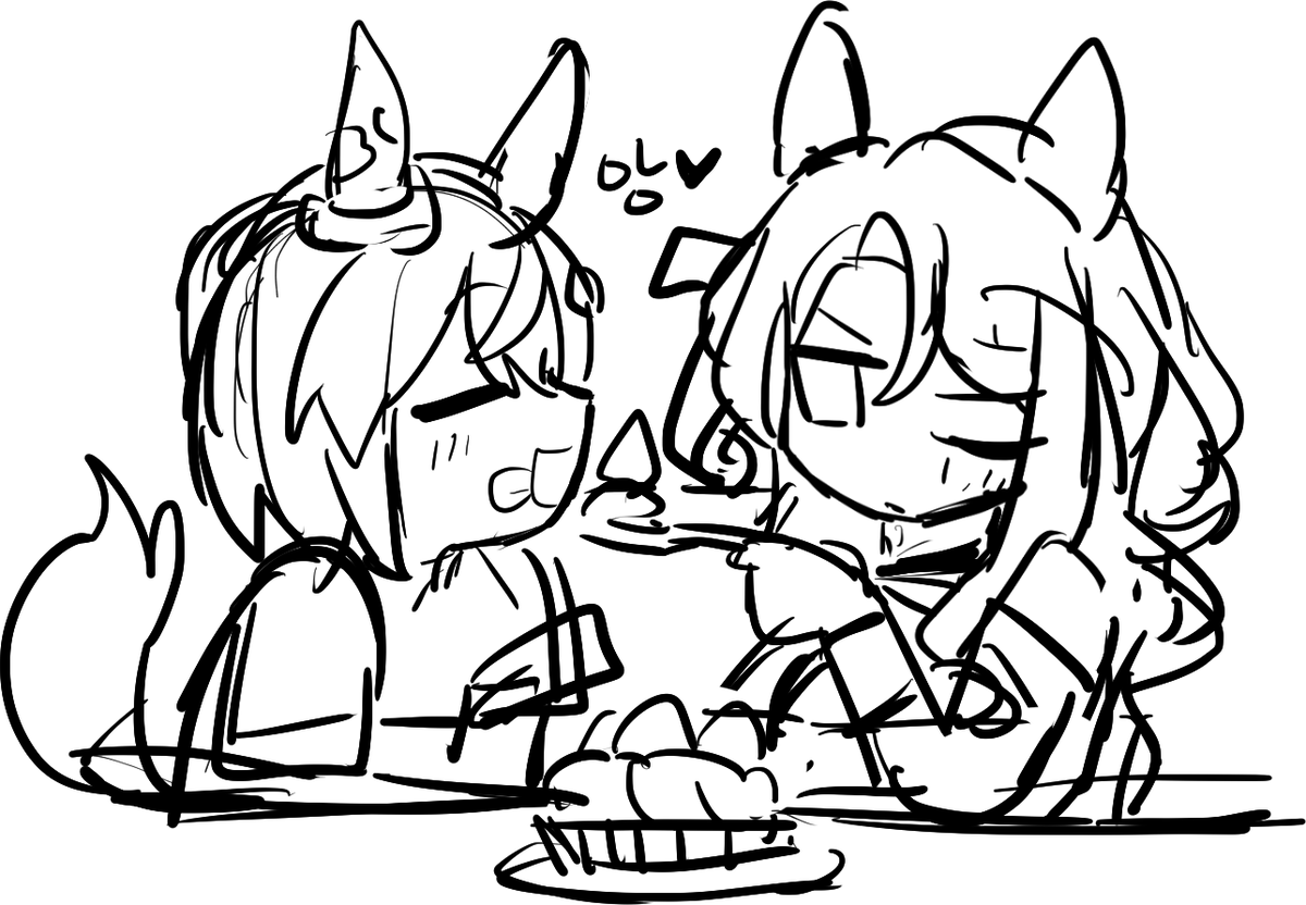 바쁘고 정신없는 와중에 낙서 조금