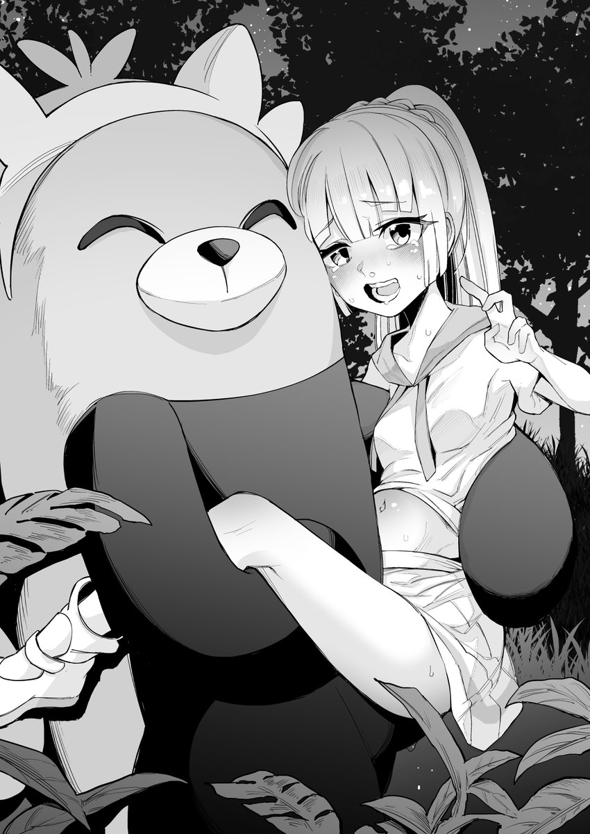 okeeti01's tweet photo. キテルグマと仲良しなリーリエ https://t.co/JAwoOQHqqf