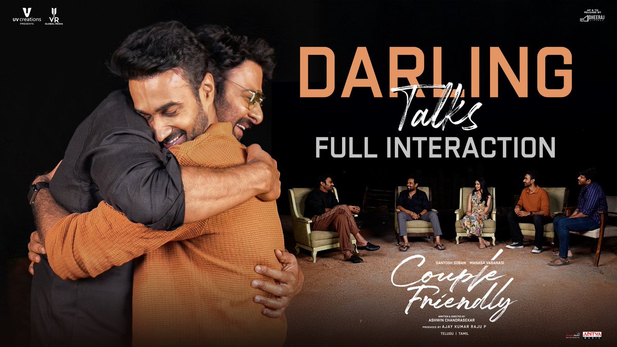 UV_Creations's tweet image. Rebel Star #Prabhas in DARLING MODE 🫶😍

DARLING TALKS with the blockbuster team of #CoupleFriendly out now ❤️
▶️ youtu.be/tdt4kUULak8 

The BLOCKBUSTER LOVE STORY OF THE SEASON running successfully in theatres ❤️

Book your tickets now!
🎟️ linktr.ee/CoupleFriendly…