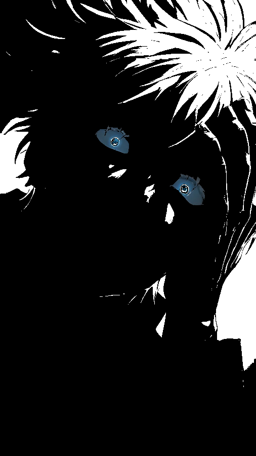 Gojo Six Eyes......  Don't Tap