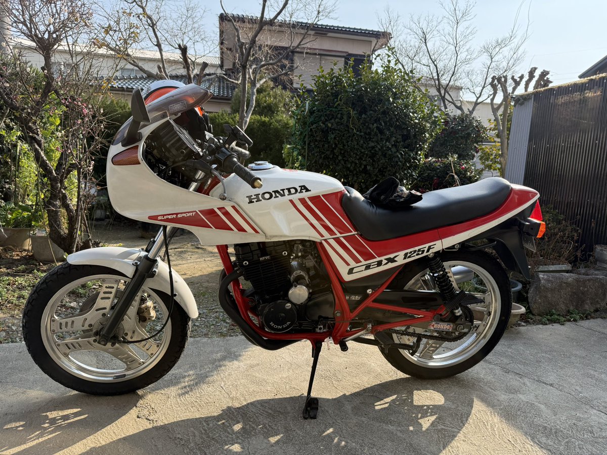 CBX125Fで理容スカットまでツーリングしてきました😁 125ccながらDOHC