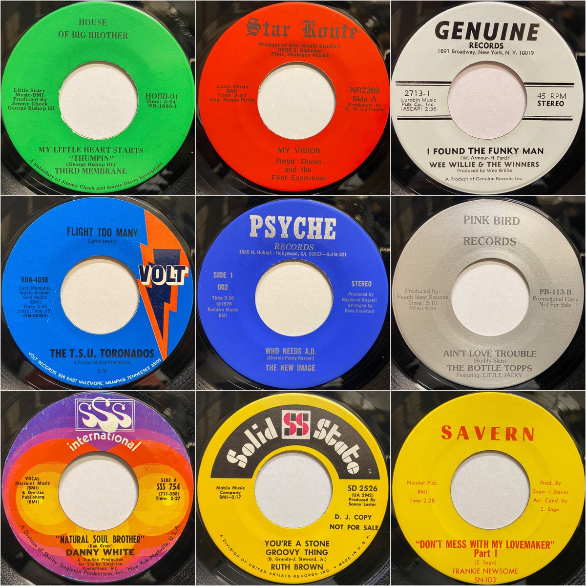 ◎2/20(金) SOUL・FUNK 45s 廃盤 お値段見直し品 250枚一挙放出! U.S.