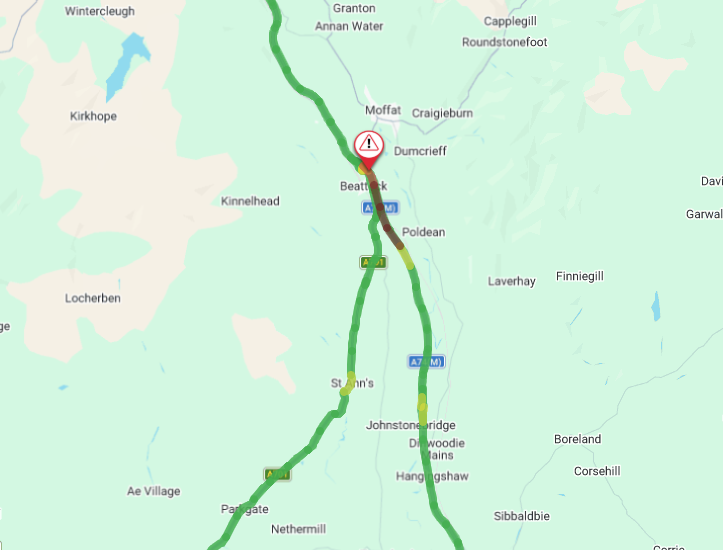 Traffic Scotland tweet media