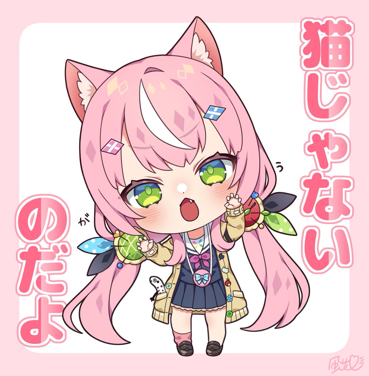 猫の日まおさま😺 #Nari_Art