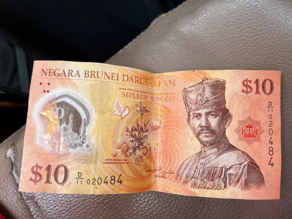 ブルネイドルはシンガポールドルと為替が同じ 国内でシンガポールドル