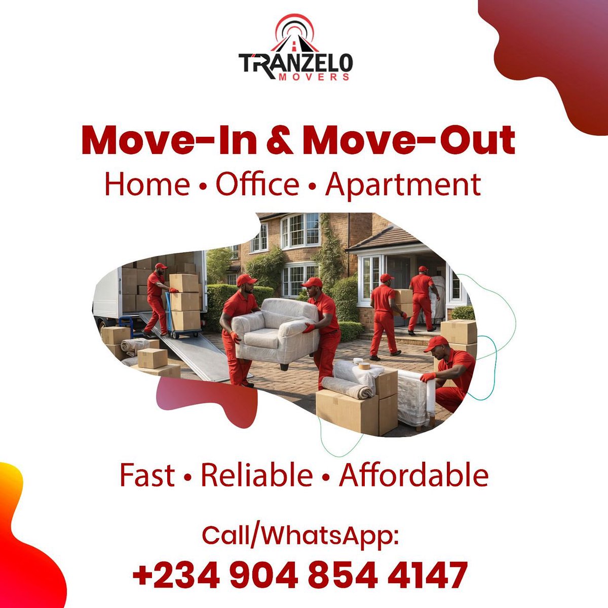 Tranzelo_Movers's tweet image. We Handle Move-In &amp;amp; Move-Outs

Homes • Offices • Apartments
Fast • Safe • Affordable

📞 +234 904 854 4147
Tranzelo Movers

#MovingCompany #ProfessionalMovers #HouseRelocation #OfficeRelocation #NigeriaLogistics #Tranzelomovers #relocationservices #movers #lagos