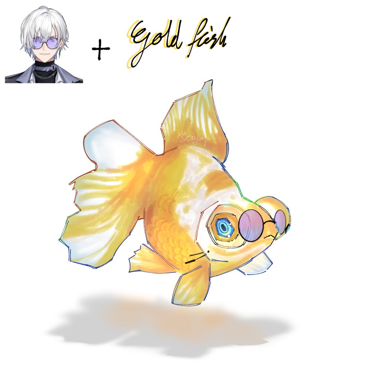 #kaepix
Kaelix as a golden fish…🐟🤔?
