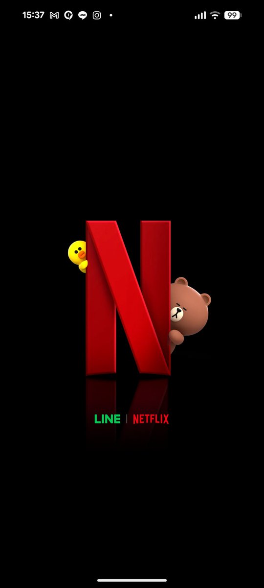 LINE起動するとNetflixの広告が出るのってこれかー。確かにシニアの方をはじめ、スマホ慣れていない人はびっくりするね⋯