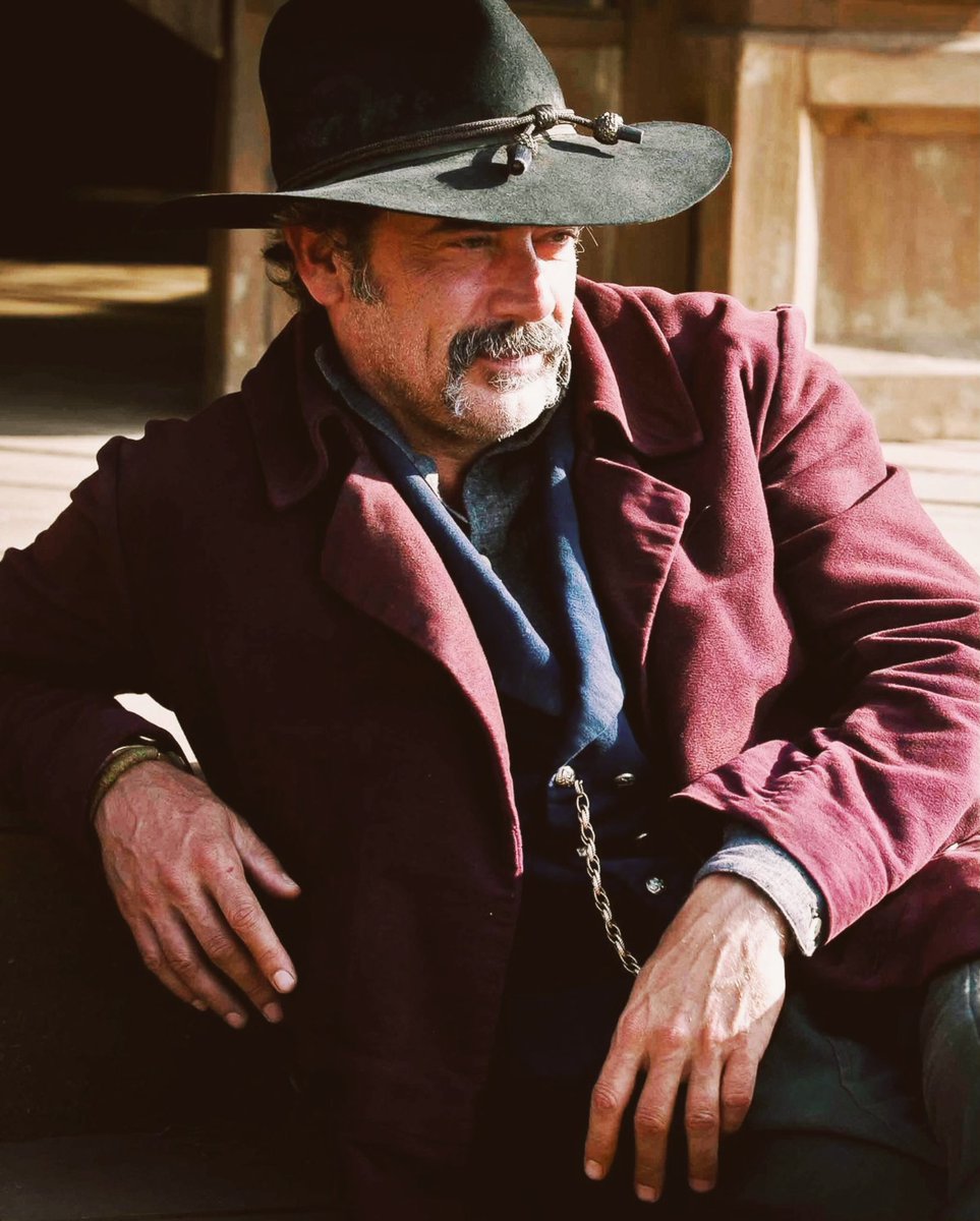 Henry Delarue played by the brilliant JDM - amazing film if you haven’t seen it! So well done and one of my favorite roles he’s in, #TheSalvation #JeffreyDeanMorgan