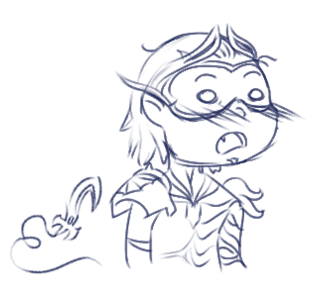 I wonder what he's looking at? #warframe #Roathe